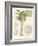 Vintage Palm Study I-Hugo Wild-Framed Art Print