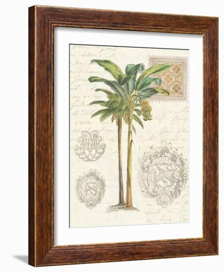 Vintage Palm Study I-Hugo Wild-Framed Art Print