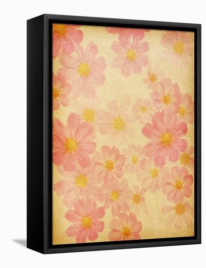 Vintage Paper Textures-A_nella-Framed Stretched Canvas