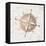 Vintage Paper With Compass Rose-vso-Framed Stretched Canvas