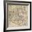 Vintage Paris Map-The Vintage Collection-Framed Art Print