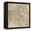 Vintage Paris Map-The Vintage Collection-Framed Stretched Canvas