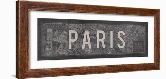 Vintage Paris-The Vintage Collection-Framed Giclee Print