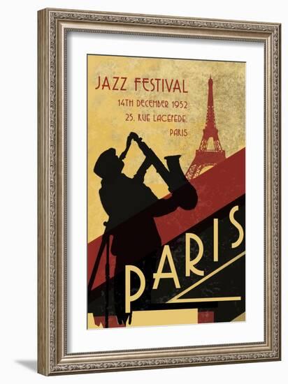 Vintage Paris-Whoartnow-Framed Giclee Print