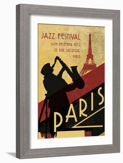 Vintage Paris-Whoartnow-Framed Giclee Print