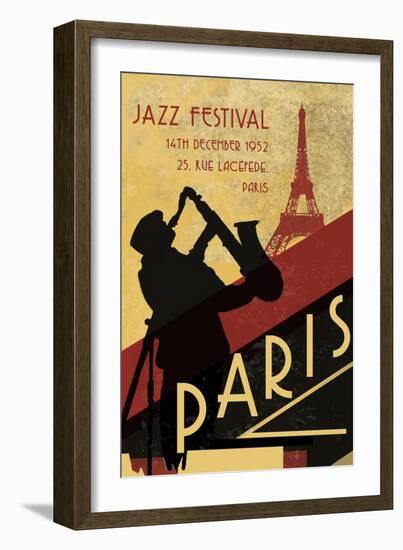 Vintage Paris-Whoartnow-Framed Giclee Print