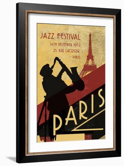 Vintage Paris-Whoartnow-Framed Giclee Print