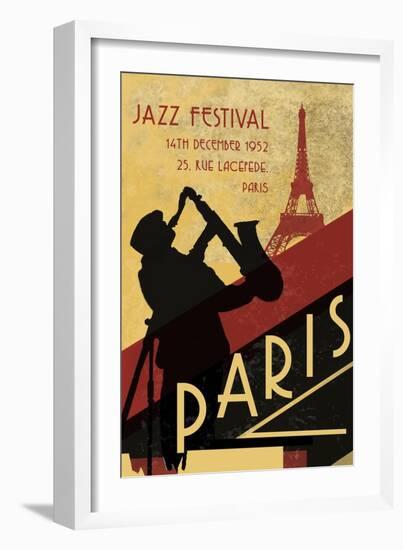 Vintage Paris-Whoartnow-Framed Giclee Print