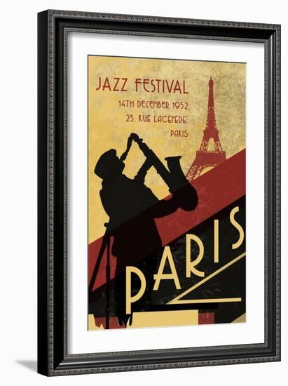 Vintage Paris-Whoartnow-Framed Giclee Print