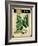 Vintage Peas Seed Packet-null-Framed Giclee Print