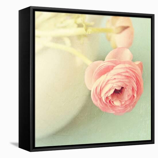 Vintage Peony I-Sarah Gardner-Framed Stretched Canvas