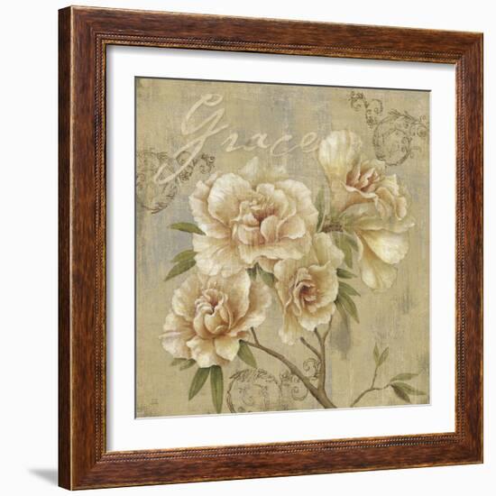 Vintage Petals I-Daphné B.-Framed Giclee Print