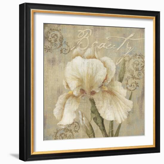 Vintage Petals III-Daphné B.-Framed Giclee Print