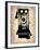 Vintage Phone 1-NaxArt-Framed Art Print