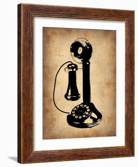 Vintage Phone 2-NaxArt-Framed Art Print