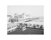 Hotels, Atlantic City, NJ-Vintage Photography-Framed Art Print