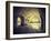 Vintage Picture of Dungeon, Cellar in Retro Style.-Maciej Bledowski-Framed Photographic Print