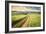 Vintage Picture of the Road in a Barley Field. Among Mountains-Ralko Vadim-Framed Photographic Print