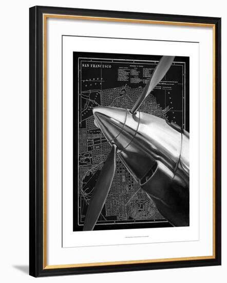 Vintage Plane II-Ethan Harper-Framed Art Print