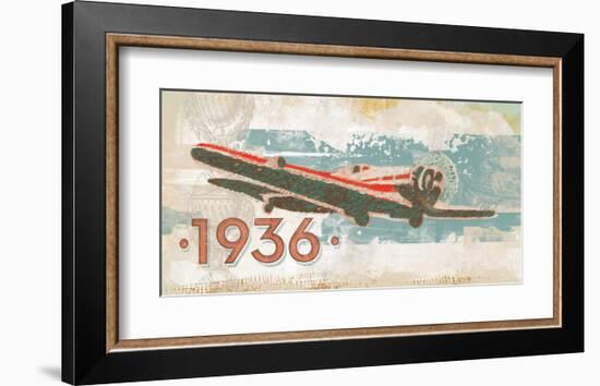 Vintage Plane III-Alan Hopfensperger-Framed Art Print