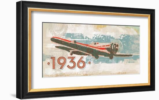 Vintage Plane III-Alan Hopfensperger-Framed Art Print