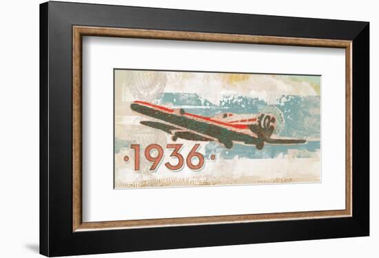 Vintage Plane III-Alan Hopfensperger-Framed Art Print