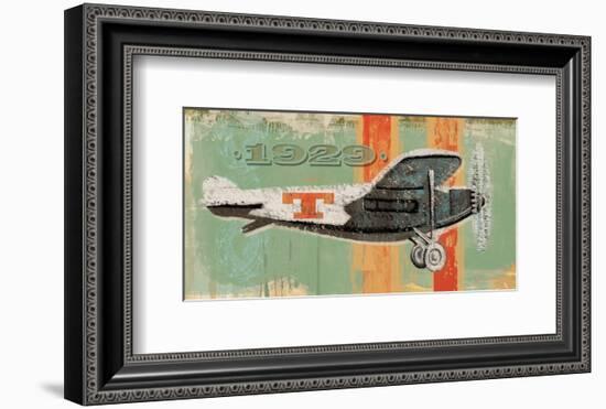 Vintage Plane IV-Alan Hopfensperger-Framed Art Print