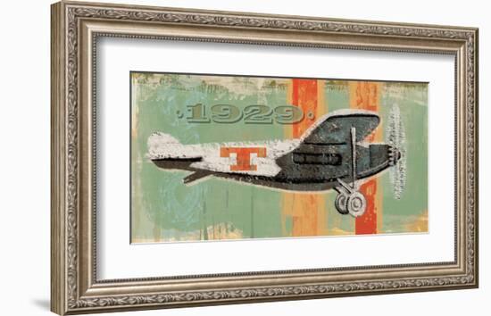 Vintage Plane IV-Alan Hopfensperger-Framed Art Print