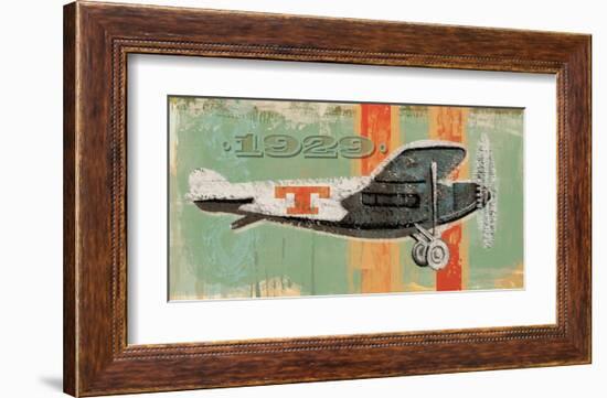 Vintage Plane IV-Alan Hopfensperger-Framed Art Print