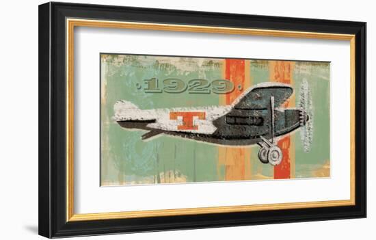 Vintage Plane IV-Alan Hopfensperger-Framed Art Print