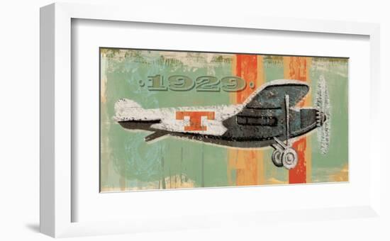 Vintage Plane IV-Alan Hopfensperger-Framed Art Print