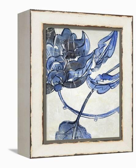 Vintage Porcelain IV-Chariklia Zarris-Framed Stretched Canvas