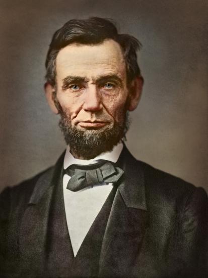 Vintage Portrait Of President Abraham Lincoln Photographic Print By Stocktrek Images Art Com