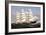 Vintage Print of the Clipper Ship Three Brothers-Stocktrek Images-Framed Art Print