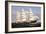 Vintage Print of the Clipper Ship Three Brothers-Stocktrek Images-Framed Art Print