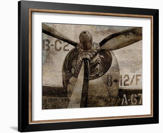 Vintage Propeller-Dylan Matthews-Framed Art Print