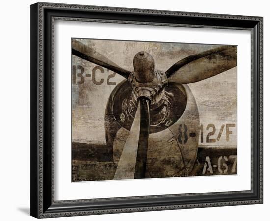 Vintage Propeller-Dylan Matthews-Framed Art Print