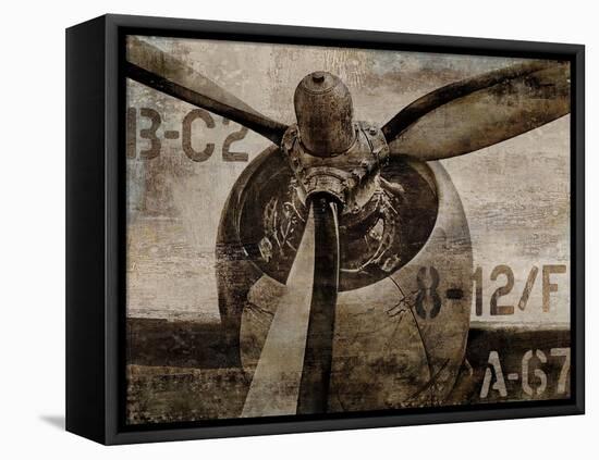 Vintage Propeller-Dylan Matthews-Framed Stretched Canvas