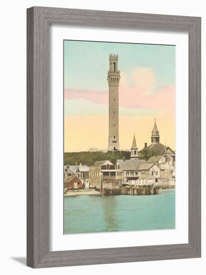 Vintage Provincetown-null-Framed Art Print