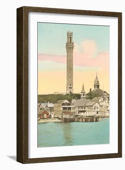 Vintage Provincetown-null-Framed Art Print