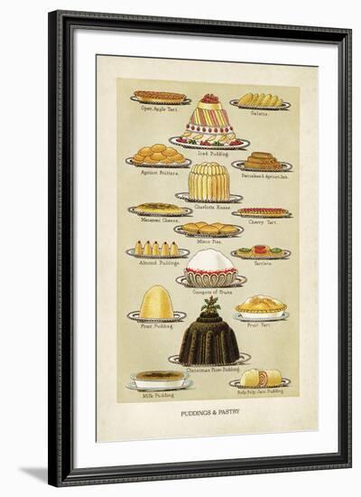 Vintage Puddings-The Vintage Collection-Framed Giclee Print