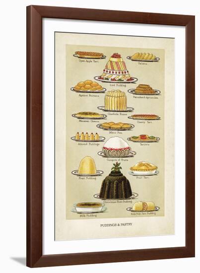 Vintage Puddings-The Vintage Collection-Framed Giclee Print