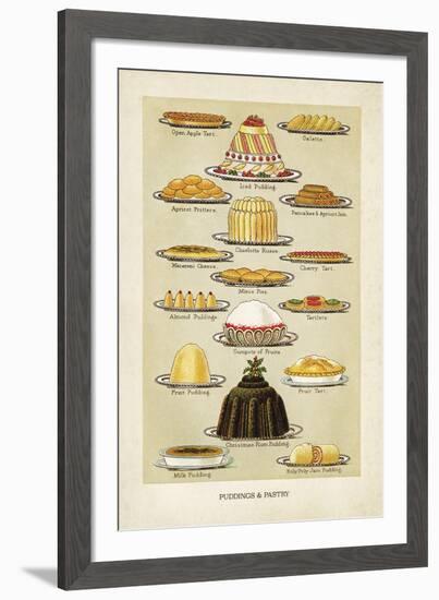 Vintage Puddings-The Vintage Collection-Framed Giclee Print