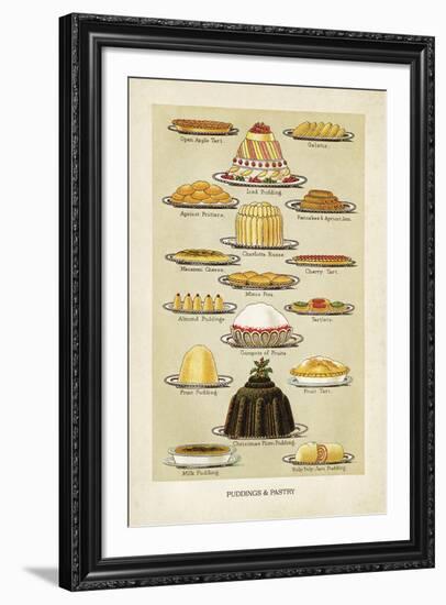 Vintage Puddings-The Vintage Collection-Framed Giclee Print