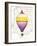 Vintage Purple Air Balloon-Hope Smith-Framed Art Print