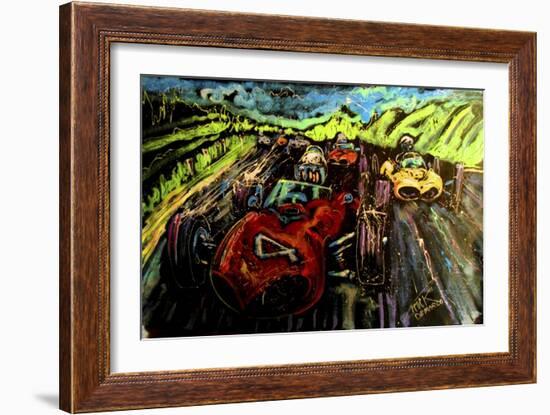 Vintage Racing 005-Rock Demarco-Framed Giclee Print