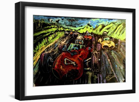 Vintage Racing 005-Rock Demarco-Framed Giclee Print