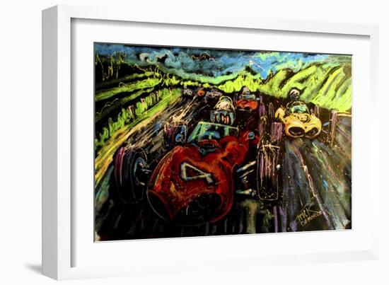 Vintage Racing 005-Rock Demarco-Framed Giclee Print