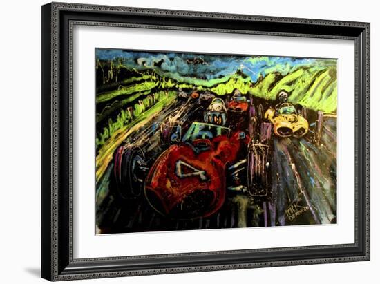 Vintage Racing 005-Rock Demarco-Framed Giclee Print