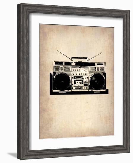 Vintage Radio 1-NaxArt-Framed Art Print